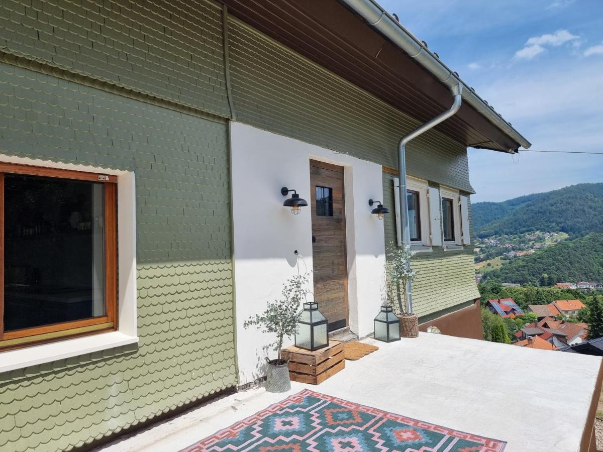Haus Am Berg Mit Wellnessbereich, Bar Und Panorama Villa Buhlertal Luaran gambar